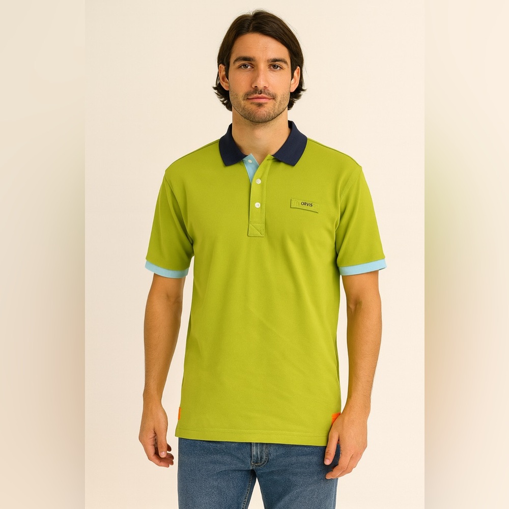 Men's Orvis Green Polo Shirt
